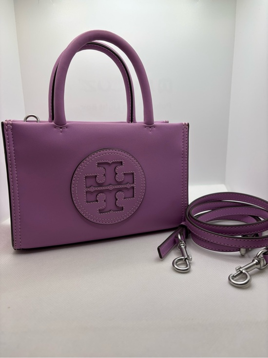 Tory Burch Handbags - Tory Burch Lilac Mini Tote with Detachable Strap